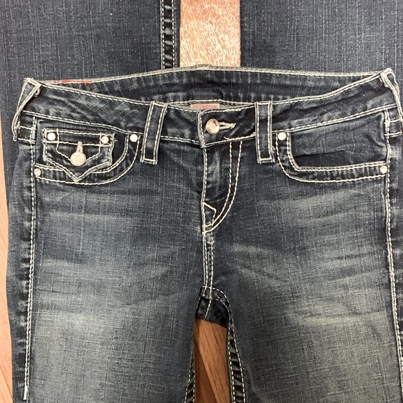 True Religion denim jeans. Size 29. Excellent condition. 32” inseam. - Picture 2 of 7
